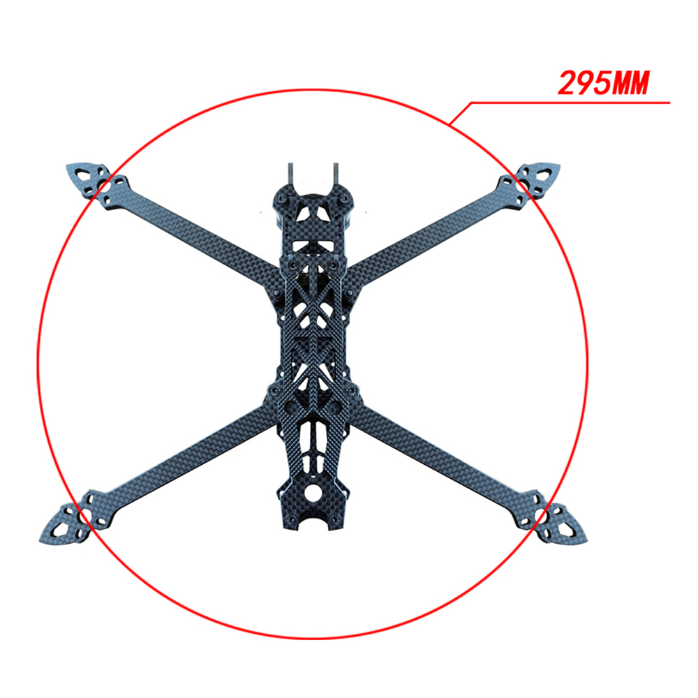 Marco de cuadricóptero de fibr - Drone Kit Fpv reseña y precio
